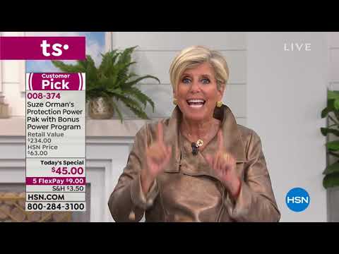 HSN | Suze Orman Financial Solutions for You 01.07.2019 - 10 AM