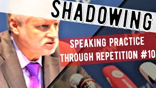 American English Shadowing Speaking Practice | Coach Press Conference