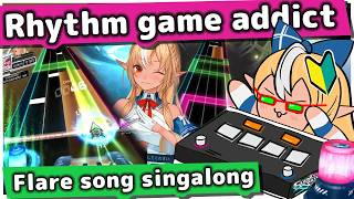Download lagu Flare Twisting Laser Knobs while Singing Her Original Songs in Konami Collab [Shiranui Flare/不知火フレア] mp3