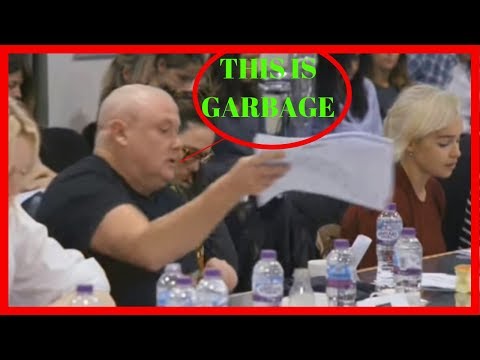 Rare footage of Varys getting ANGRY reading Game of Thrones ending