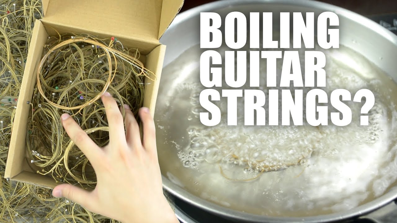 Boiling Guitar Strings | Make Them Sounds New Again? - YouTube