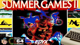 SUMMER GAMES II – Commodore 64 (1985) | Epyx's Ultimate Olympic Sports Collection