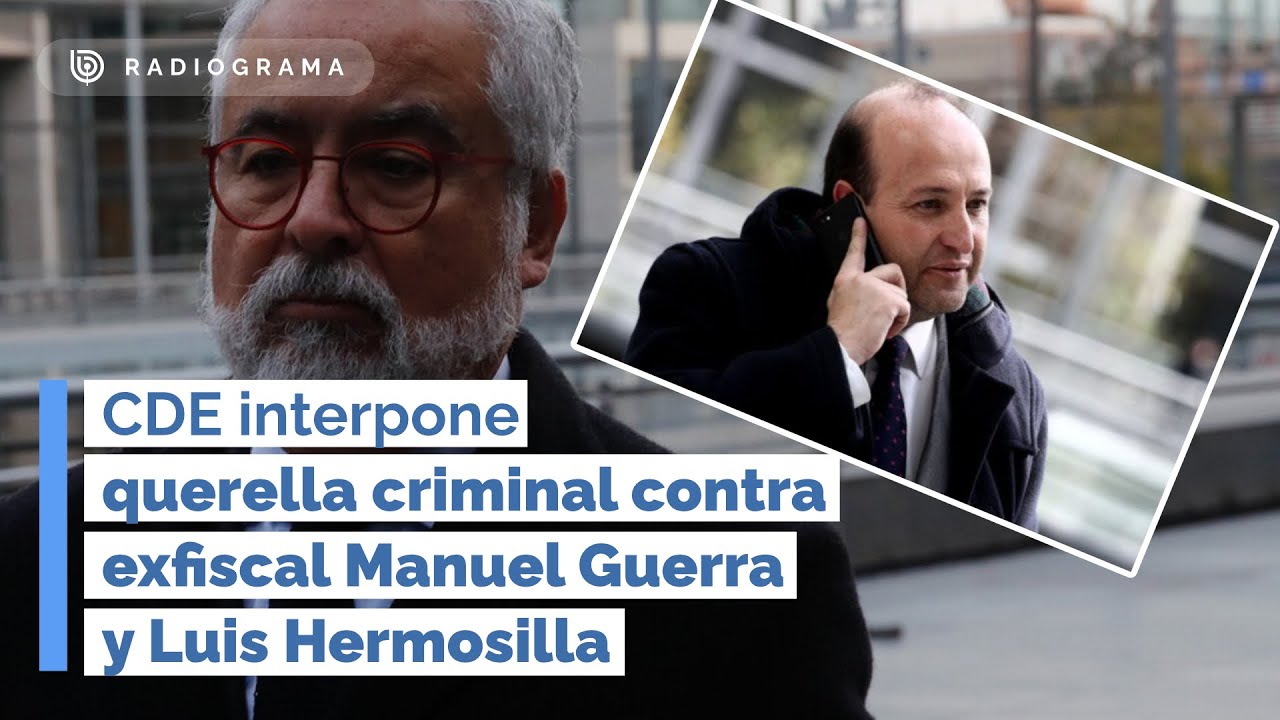 CDE interpone querella criminal contra Guerra y Hermosilla por delitos de sobornos y cohecho