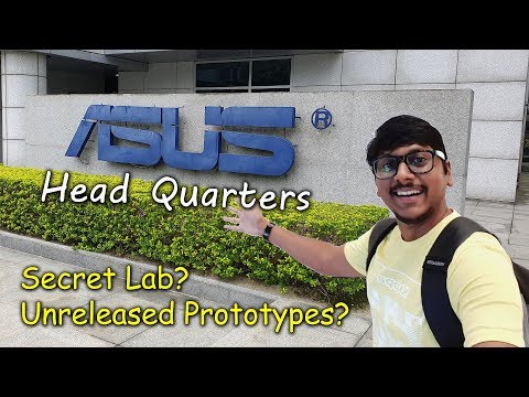 My Visit to ASUS HeadQuarters in Taiwan...