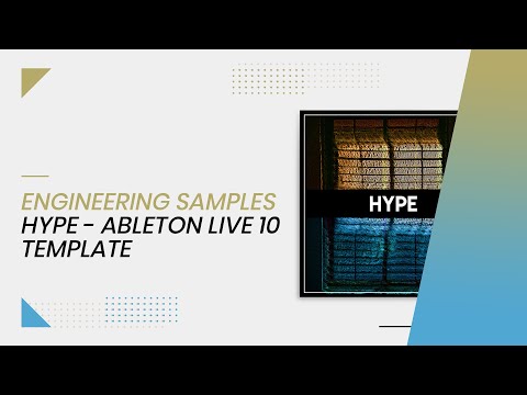 Engineering Samples - Hype - Ableton Live 10 Template Showcase