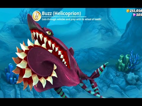 Buzz Helicoprion Live Contest - Hungry Shark World