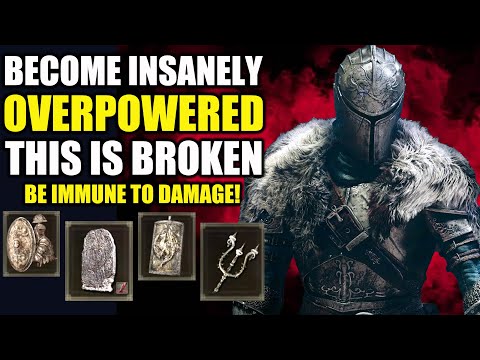 THE MOST BROKEN & OVERPOWERED Build In Elden Ring! Become GOD In Elden Ring Now! NEVER TAKE DAMAGE