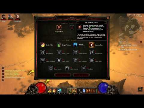 Diablo III Witch Doctor SP Walkthrough, Part 32: Disrupting Rituals and Leveling (in 1080p HD)