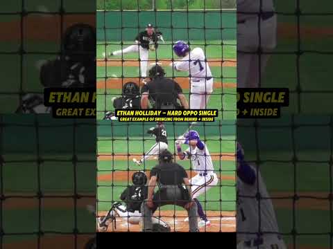 Ethan Holliday - Swinging Behind and Inside The Ball