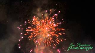 preview picture of video 'Fancy Fireworks Ollur Church 2013'