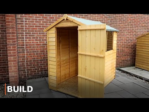 BUILD - 6 x 4 Overlap Apex Shed