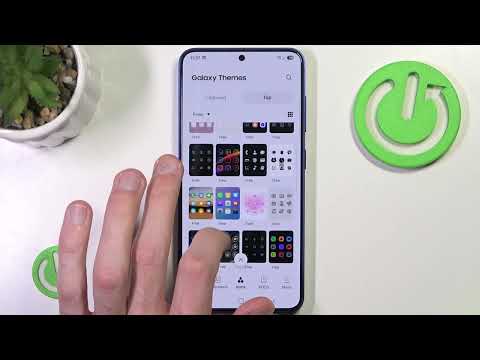 How to Change Icon Style & Shape on SAMSUNG Galaxy S25