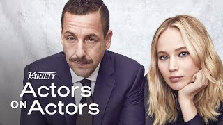 Actors on Actors: Jennifer Lawrence and Adam Sandler (Full Video)