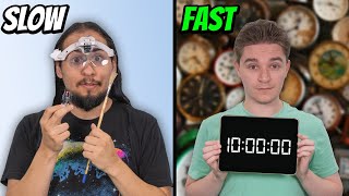 Fast Painting vs Slow Painting