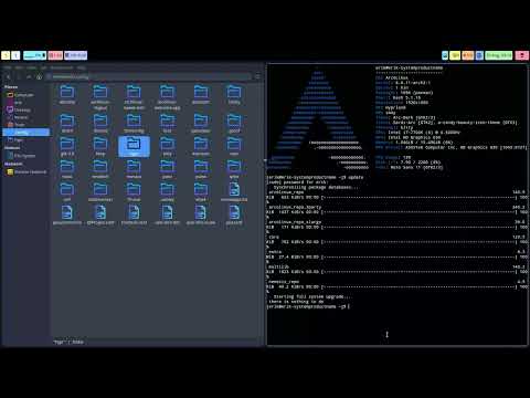 ArcoLinux : 3611 Hyprland app and change to the configuration - /etc/skel contains the new config