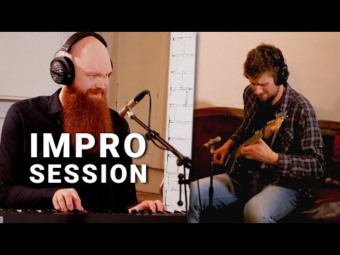 Improsession mit Maschine+, E-Bass und Keys