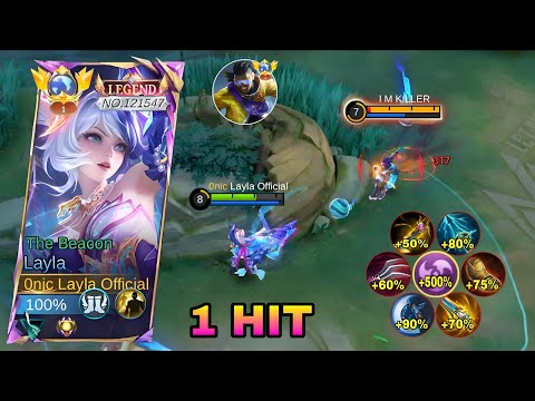 TOP 1 GLOBAL LAYLA BEST HIGH DAMAGE HACK BUILD FOR 2026!! (MUST TRY) LAYLA BEST BUILD 2026! - MLBB