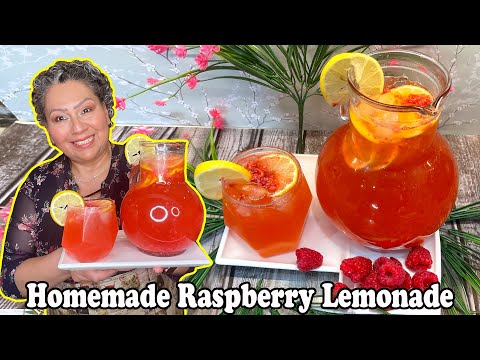 Ultimate Refresher Homemade Raspberry Lemonade Recipe | Easy Summer Drink! 🍓💦