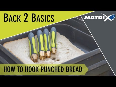*** Coarse & Match Fishing TV *** How to hook punched bread