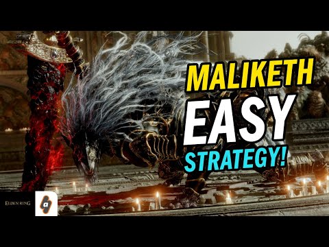 EASY Strategy: How to defeat Maliketh: The Black Blade (Boss fight guide) | Elden Ring Walkthrough