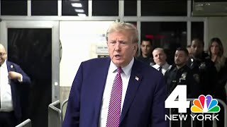 Trump Hush Money Trial Update: Jurors selection continue with alternates | NBC New York