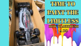 This Is My First Attempt At Airbrushing My Rattle Can Arrma Limitless How Did I Do?