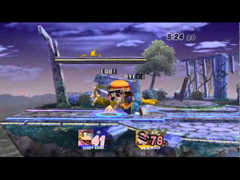 TheReflexWonder (Wario) vs. BigLou (Diddy) 1