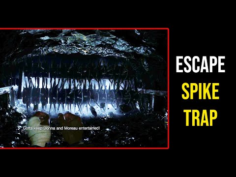 Resident Evil Village Escape Spike Trap - Running Away from Heisenberg!