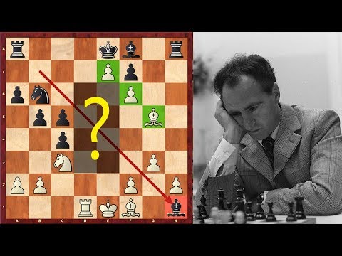 It Took Lev Polugaevsky 2 Weeks To Find This Move