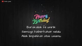 Download lagu Ucapan ulang tahun untuk pacar (LDR) romantis mp3 Download lagu Ucapan ulang tahun untuk pacar (LDR) romantis mp3