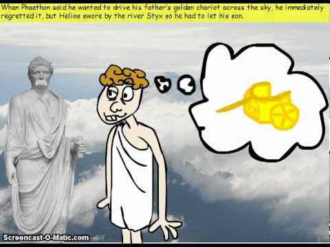 The Story of Helios, Phaethon, and the Chariot