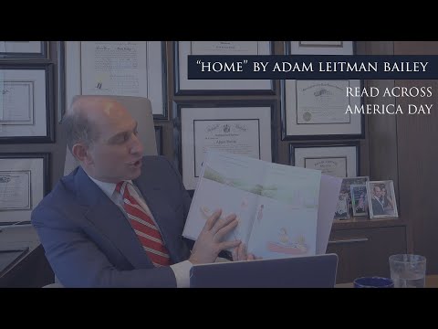 Adam Leitman Bailey brings fun and smiles virtually to students at James Madison Elementary School reading his book “Home” testimonial video thumbnail
