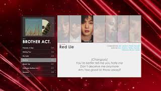 [Eng Lyrics] BTOB 비투비 - Red Lie 새빨간 거짓말 | Brother Act. (2017)