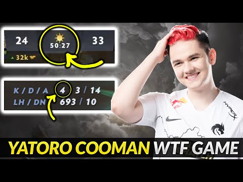 Yatoro Cooman - WTF game 50min 80k dmg 4 kills Dota 2