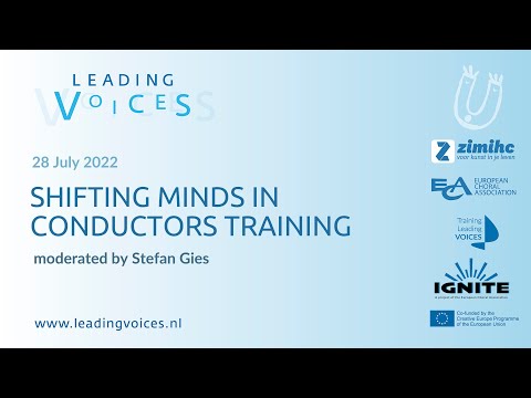 Leading Voices 2022 - "Shifting minds in conductors training" Roundtable