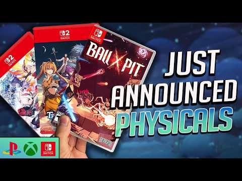 JUST Announced Physical Game Releases!