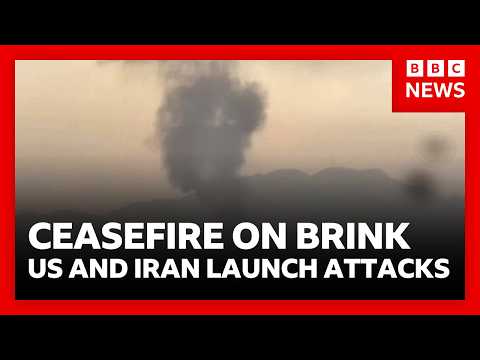 Ceasefire on brink: Trump says Iran will be “blown off face of earth” if it hits US ships | BBC News