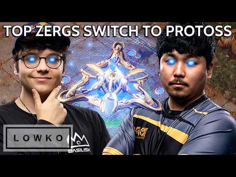 Dark and Reynor switched to Protoss. StarCraft 2
