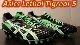 Asics Lethal Tigreor 5 Black/Neon Green/White - UNBOXING