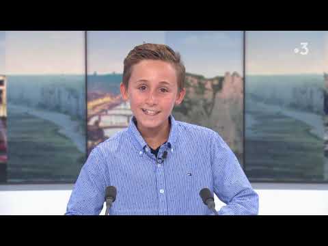 Le journal de Louan, 13 ans, sur le plateau de France 3 Normandie