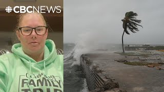 Stranded Canadian in Jamaica describes the intensity of Hurricane Melissa