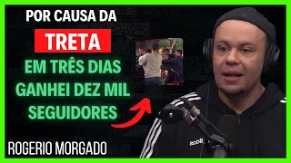 Rogerio Morgado ( Pnico ) - Falando da Treta do Andr Marinho e Tom Abduch  ( Flow Podcast )