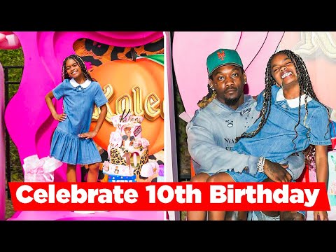 Offset And Shya L’amour Celebrate Daughter Kalea’s 10th Birthday