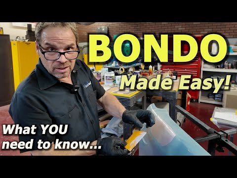BONDO BASICS!! Body Filler The Right Way