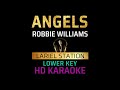 ANGELS - ROBBIE WILLIAMS  (Lower Key)  KARAOKE/MINUS 1  -LARIEL STATION-