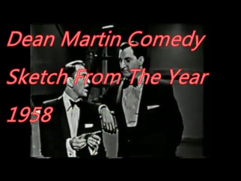 Dean Martin Comedy Sketch From The Year (1958)