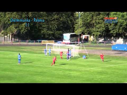 Chełminianka Chełmno - Polonia Środa 1:1, 20.09.2014