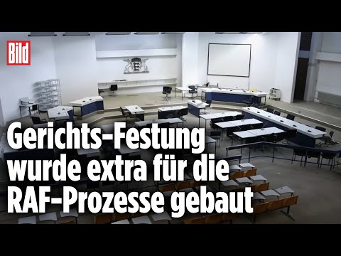 Legendärer RAF-Gerichtssaal wird abgerissen | JVA Stammheim