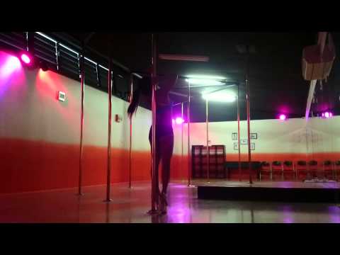 Pole routine to 'This is what makes us girls'
