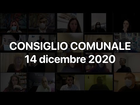 Consiglio Comunale Dalmine - 14 dicembre 2020